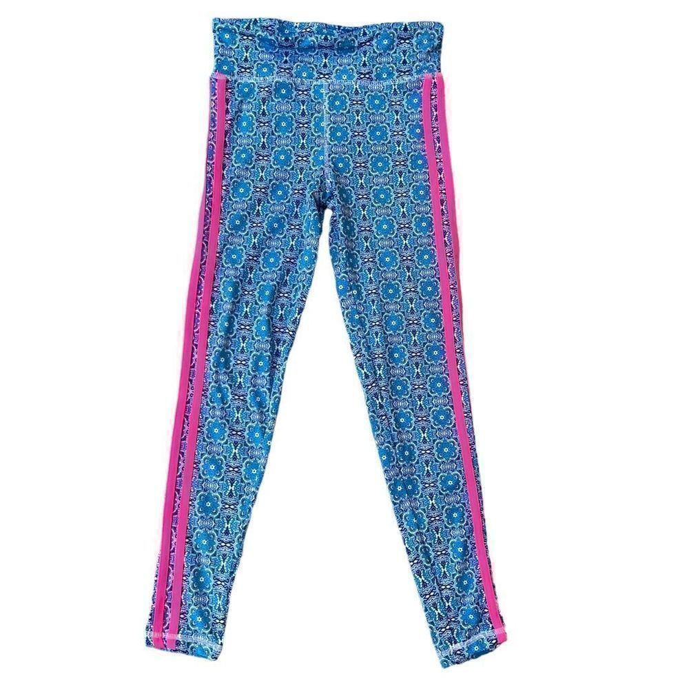 Nicole Miller sport girls athletic leggings size L/12 NWOT